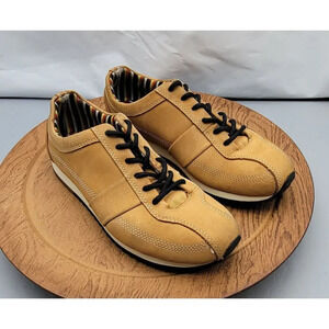 Timberland Women's Shoes Size 6 Walking Sneakers Brown Leather Low top 79383